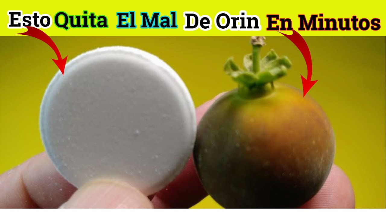 Esto Quita el Mal de Orín En Minutos Elimina la Infección Urinaria de