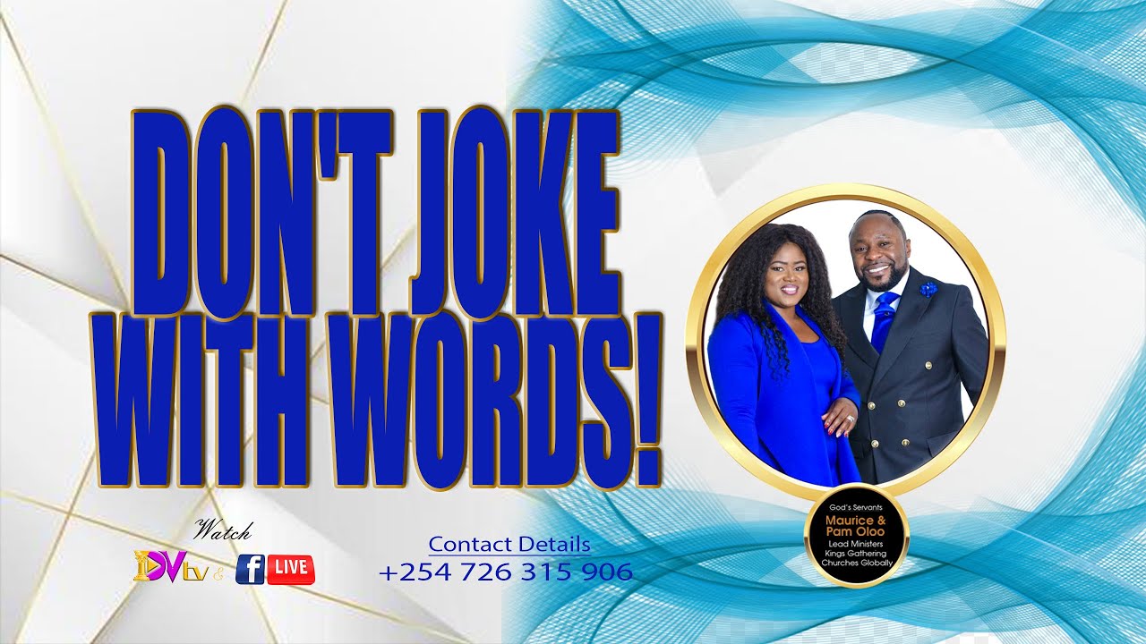 DON'T JOKE WITH WORDS!