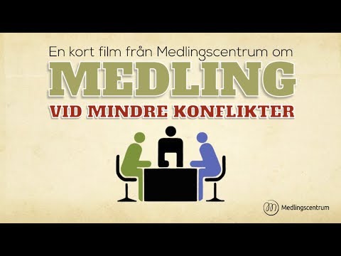 Konflikthantering på jobbet med medling