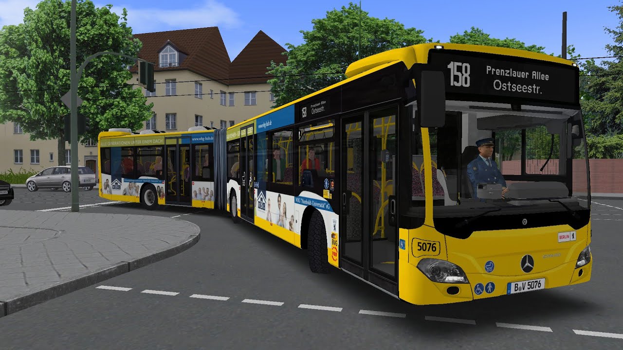 Im C2G auf der Linie 158 in Berlin! | OMSI 2