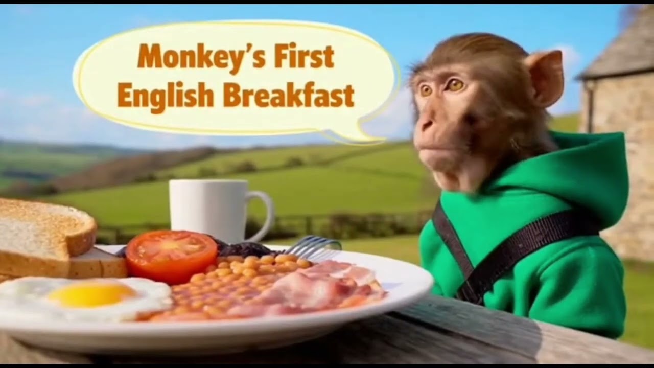 Bandar Gaya England Ghoomne 🇬🇧😂 | Desi Monkey in London | Funny Travel Vlog