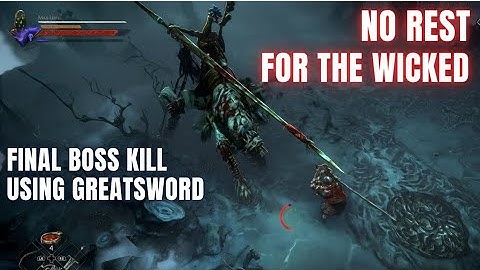 NO REST FOR THE WICKED | CRUCIBLE FULL RUN USING GREATSWORD 🗡️