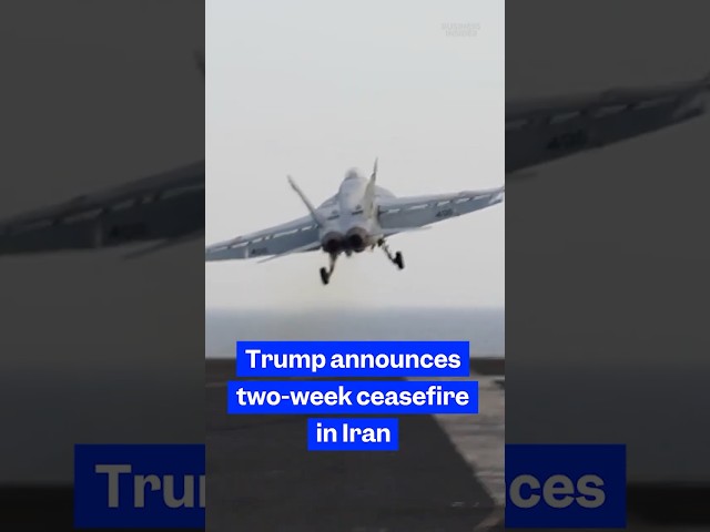 Trump announces two-week #ceasefire  with #Iran.