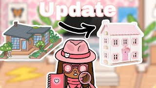 Toca boca new house !!! Update🩰🎀💖