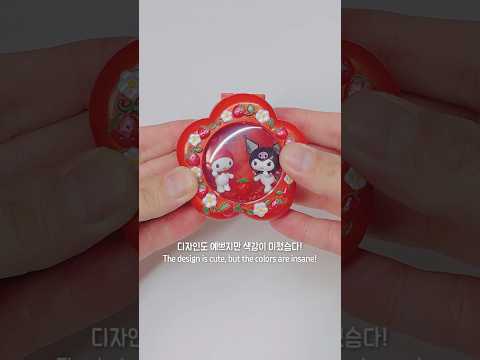 You NEED This Re-Ment Sanrio My Melody &amp; Kuromi <strong>Compact</strong>! Blind Box💜🎀 #shorts #sanrio #asmr