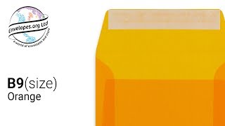 Translucent envelopes: Orange