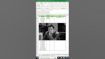 Comment faire un remplissage instantané dans Excel pour économiser du temps  #shorts #excel  #viral