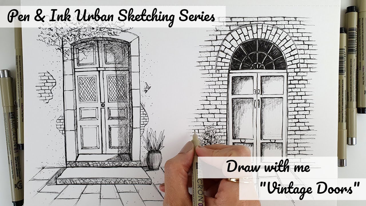 NEGATIVE SPACE IN URBAN SKETCHING: A QUICK TIP FOR IMPRESSIVE SKETCHES
