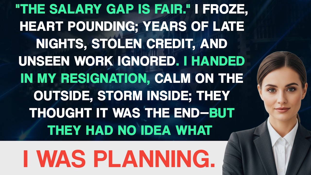 HR Said the Salary Gap Was “Fair” — I Resigned Immediately, They Regretted It Fast