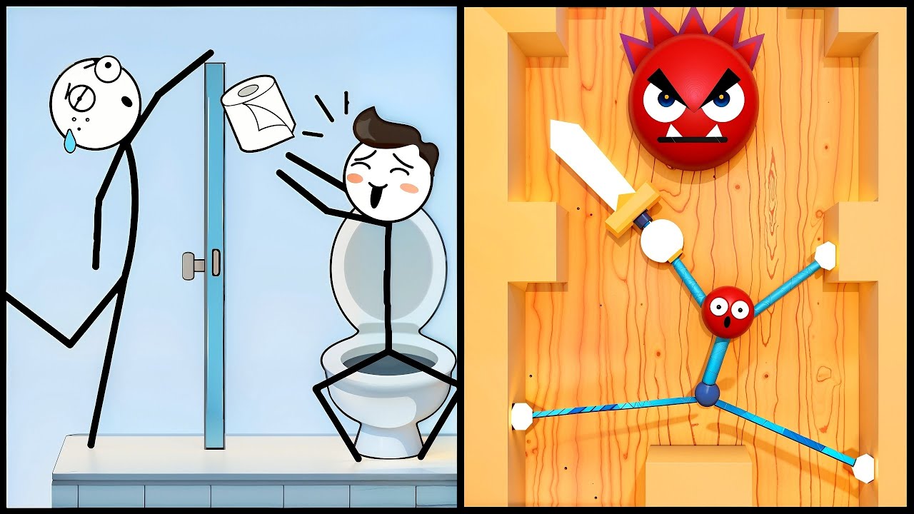 Mr Long Hand VS Stretch Guy - All Levels Speed Gameplay ep1