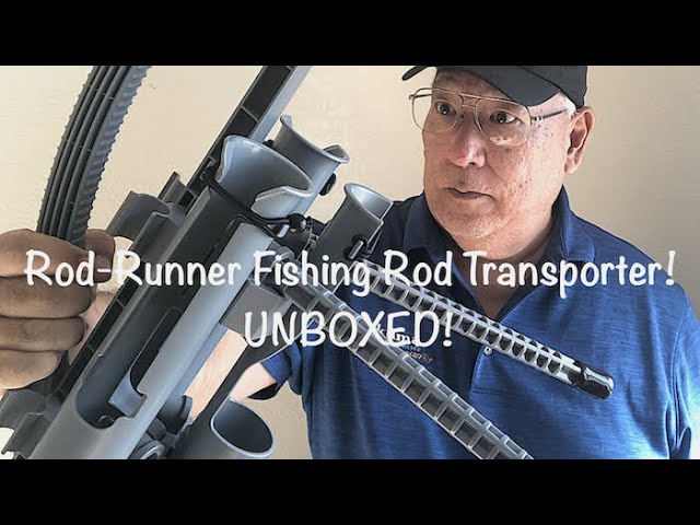 Rod Runner Portable Fishing Rod Carrier! 