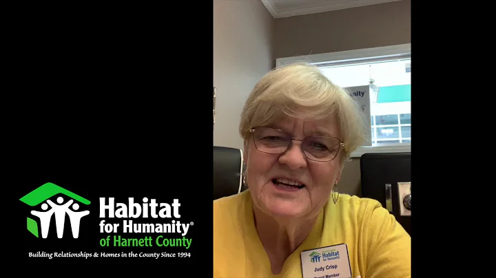 Judy Crisp discusses Covid 19's impact on Habitat ...