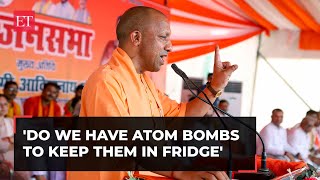 'Do we have atom bombs to keep them in fridge': CM Yogi counters Mani Shankar Aiyar's Pak remarks