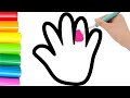 Рисование руки для детей Hand drawing for children Bolalar uchun qo‘l rasmini chizish