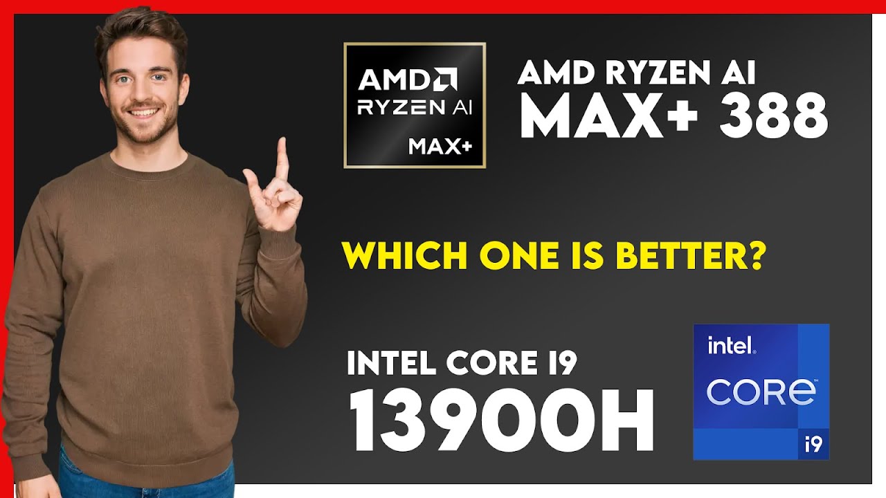 AMD Ryzen AI Max+ 388 vs Intel Core i9 13900H Comparison - YouTube