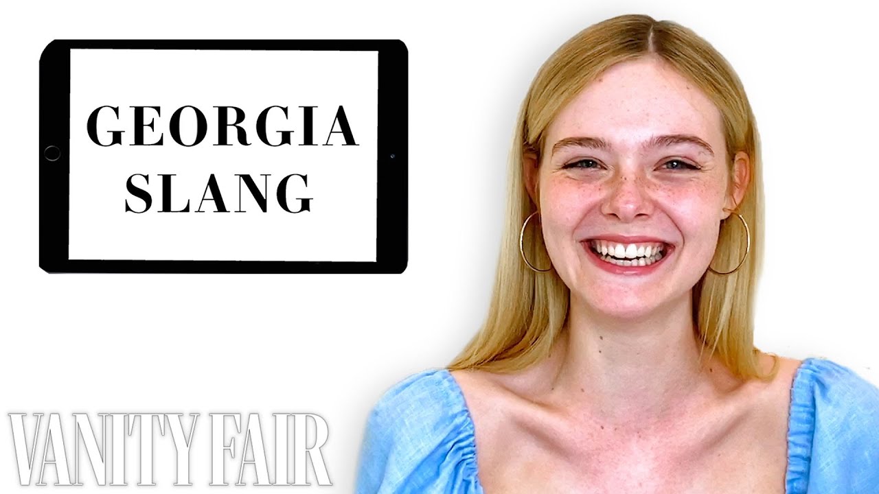 Elle Fanning Teaches You Georgia Slang 
