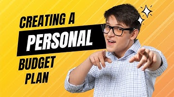 Creating a Personal Budget Plan