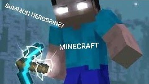 How to spawn Herobrine in Minecraft beta v1.14.0.3