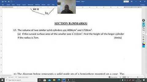 Mathematics paper 1 Kcse prediction 2020 part two