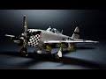 P-47 Thunderbolt Bubbletop - No airbrush - Tamiya 1/72 - Aircraft Model