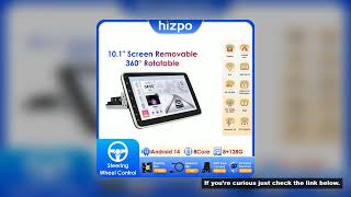 Hizpo 1 Din Autoradio Universal Car Radio Multimedia Player Android UIS7862S Schermo Estraibile Ster