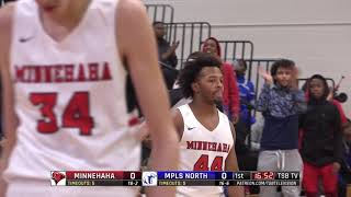 High School Boys Basketball: Minnehaha Academy vs. Minneapolis North (2019)