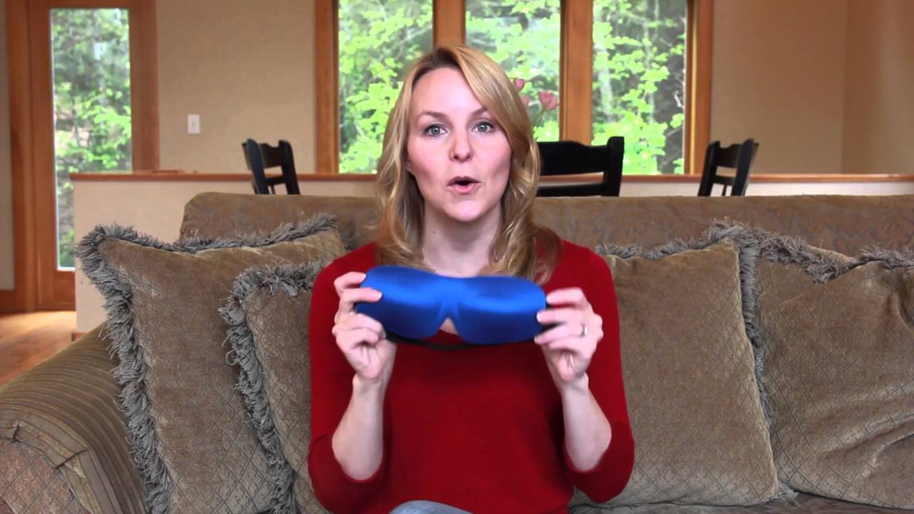 Best Sleep Mask Review LightsOut REM Sleep Mask Kit Black, Blue