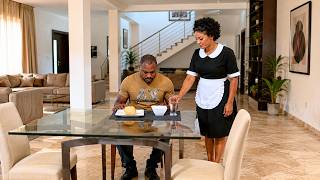 D Billionaire fell sick & had no one but his Maid took care of him so he married her| Nigerian Movie