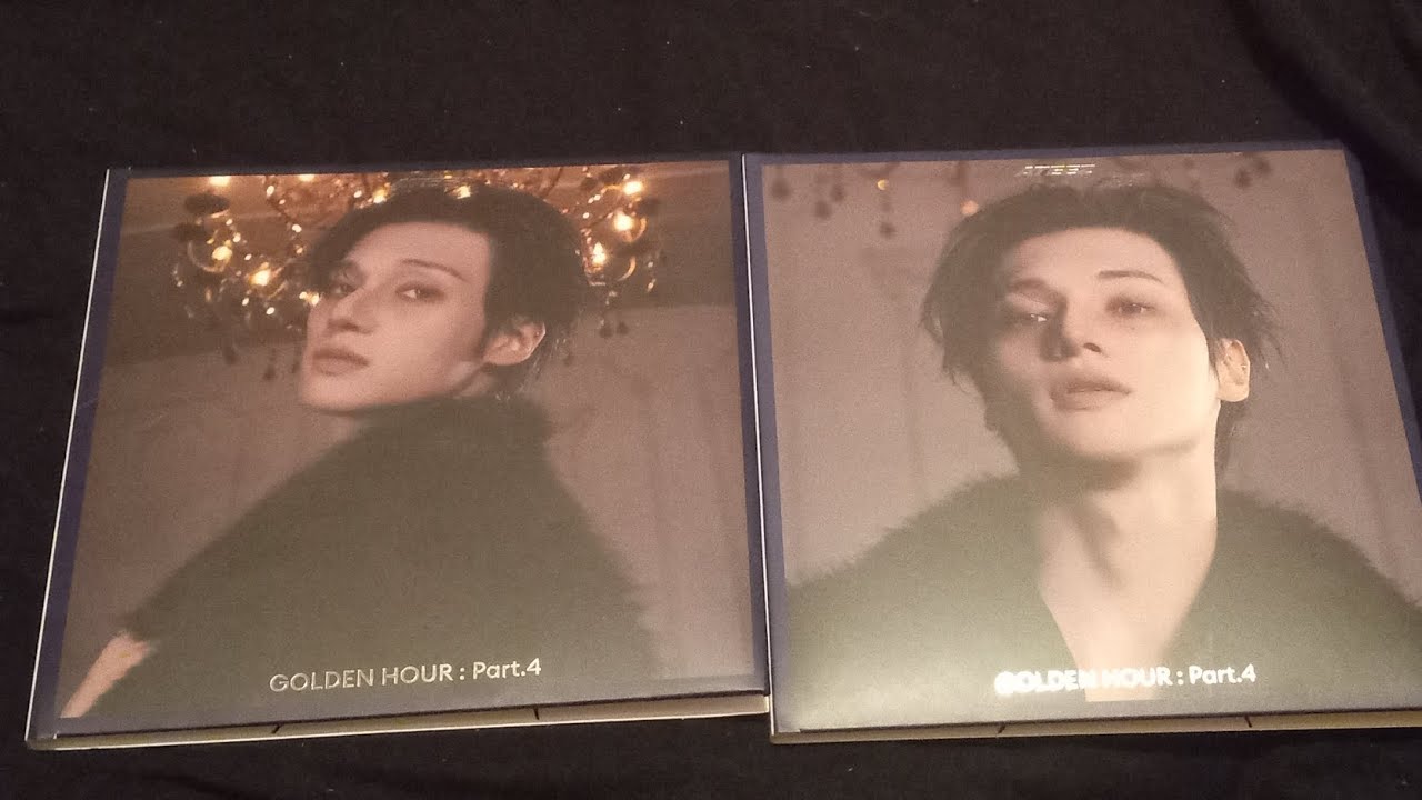 Opening 2 Wooyoung Golden Hour Part 4 Digipaks!!😊😍🧍🏻‍♂🖤🐈‍⬛🕯🕯🕯🍽🍷🌞⏳✌🏻💽💽📦