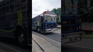 Ruta 177 zacatecoluca sanvicente street chickenbus oriente panamericana thomasbuiltbuses