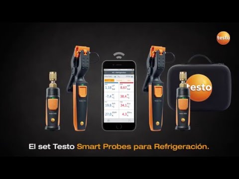 Set testo Smart Probes Refrigeración - instrumentos para smartphone | Be sure. Testo camera iphone 8 plus apk