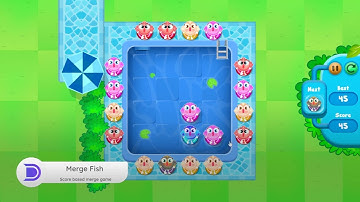 Merge Fish - HTML5 Merge Game