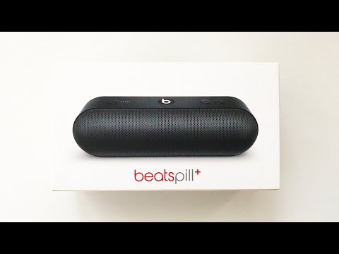 Распаковка Beats Pill+