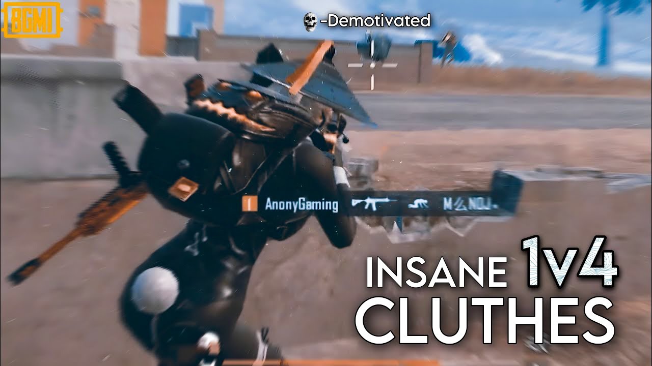 INSANE 1V4 Clutches 😍 BGMI - PUBG MOBILE - YouTube