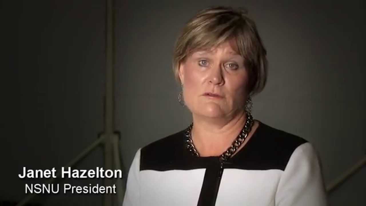 Janet Hazelton of the Nova Scotia Nurses Union - NLNU 40th Anniversary Message