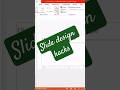 Slide design change kaise kare |#viral #shorts #viralshorts #learnpowerpoint #computerbasics