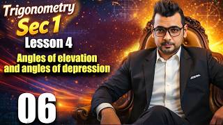 Trigonometry Sec 1 | Lesson 4 |Angles of elevation and angles of depression | Exercise 11