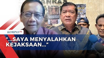 Kritik Mahfud MD untuk Kejaksaan Tangani Eksekusi Silfester Matutina di Kasus Fitnah JK | SAPA MALAM
