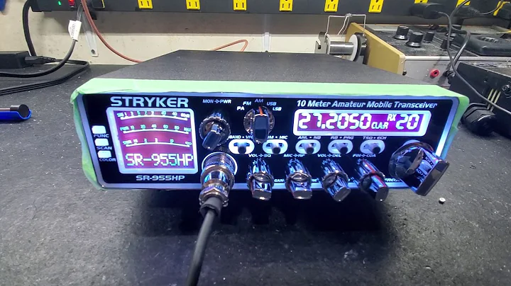 Stryker SR-955HPC tune up report with voltage regulator upgrade for Michael in OR