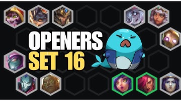 How to play Openers in Set 16