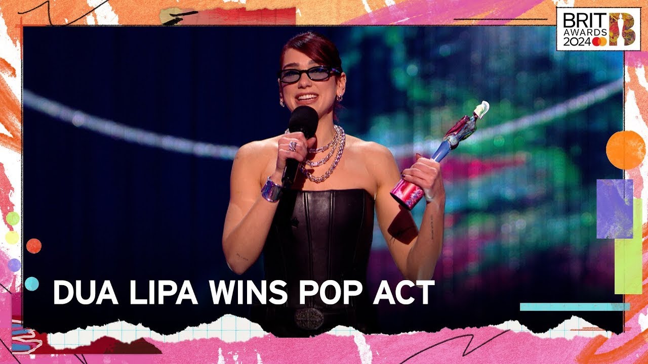 Brit Awards 2024 red carpet: Raye, Kylie Minogue and Dua Lipa speak to Sky News