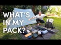 Lightweight backpacking camping gear loadout 2023