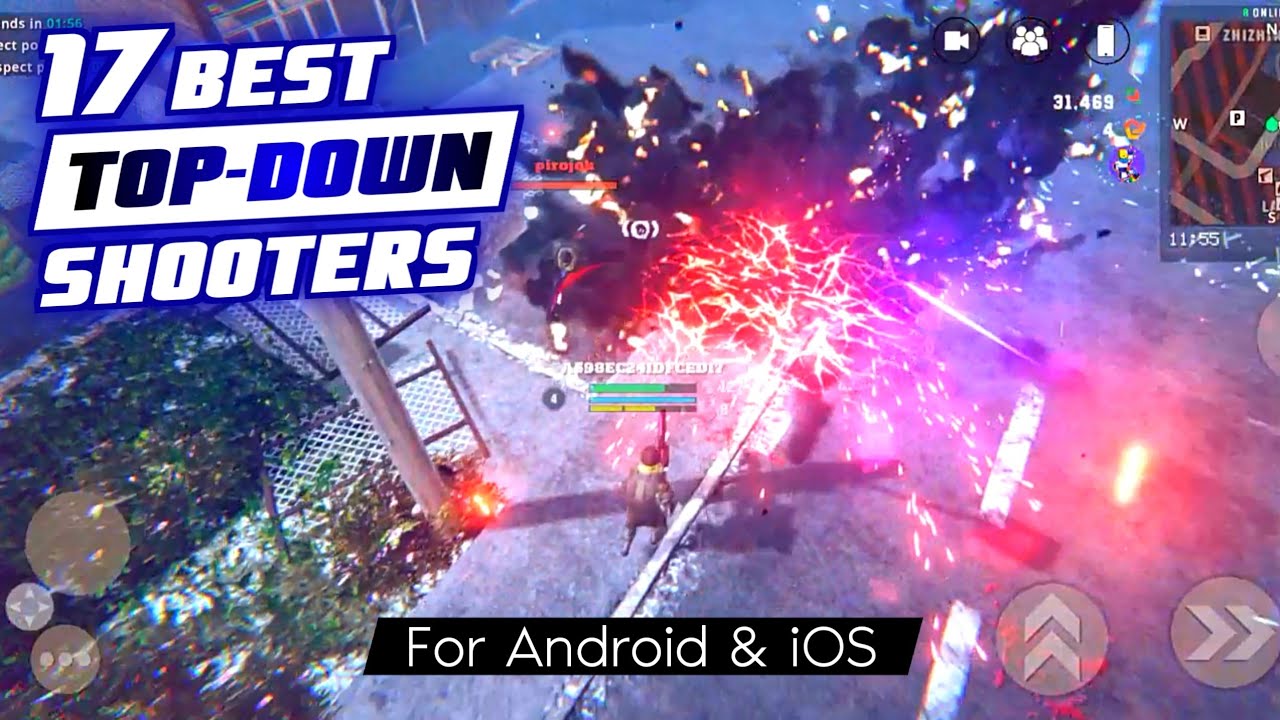 Top 17 Best Top Down Shooter Games for Android and iOS Offline and Online