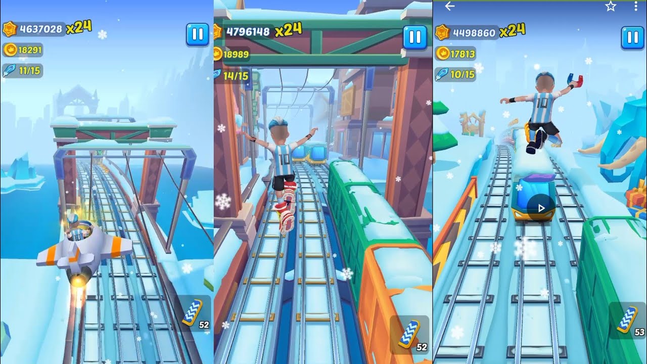 New high score 😱 subway princess runner game 2023 - YouTube
