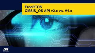 FreeRTOS on STM32 v2 - 04c CMSIS_OS v2 vs CMSIS_OS v1 API