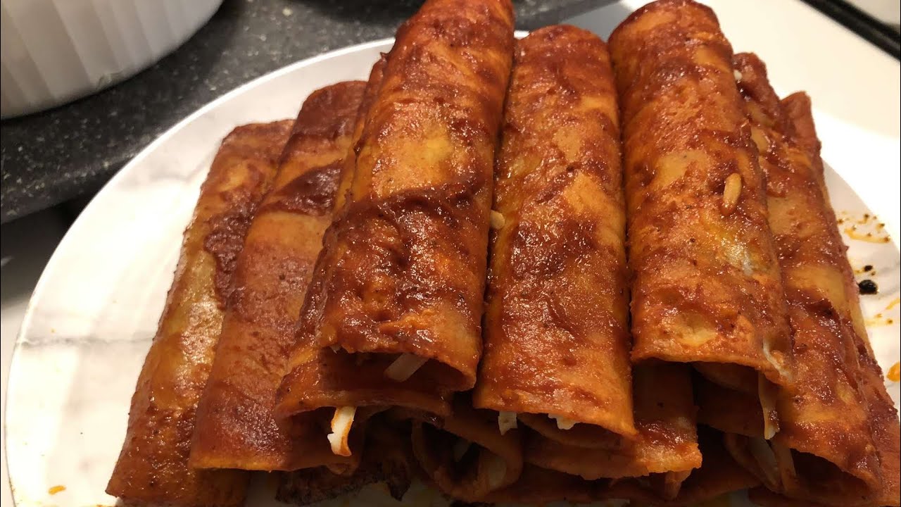 2 RECETAS DIFERENTES DE SALSA O ADOBO PARA ENCHILADAS ROJAS SALSA