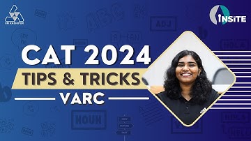 CAT 2024 Tips and Tricks | Conquering the VARC Section | IIM Kashipur