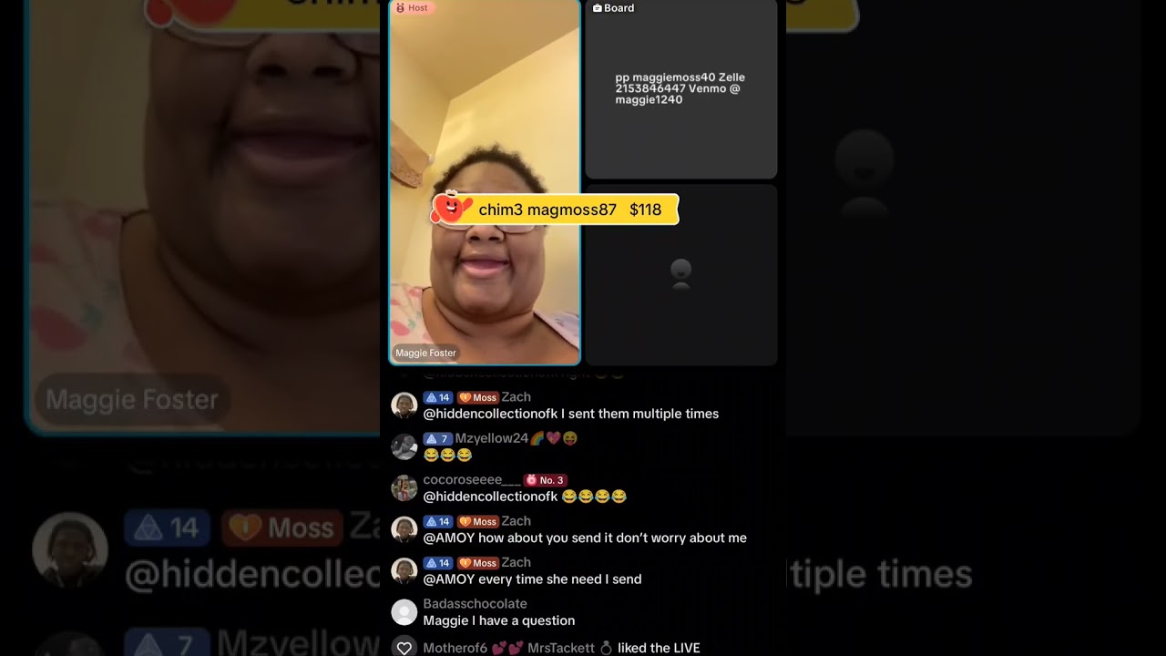 Maggie Foster live March 8 2026