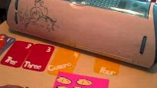 Cricut Sesame Street Seasons Flashcards.wmv