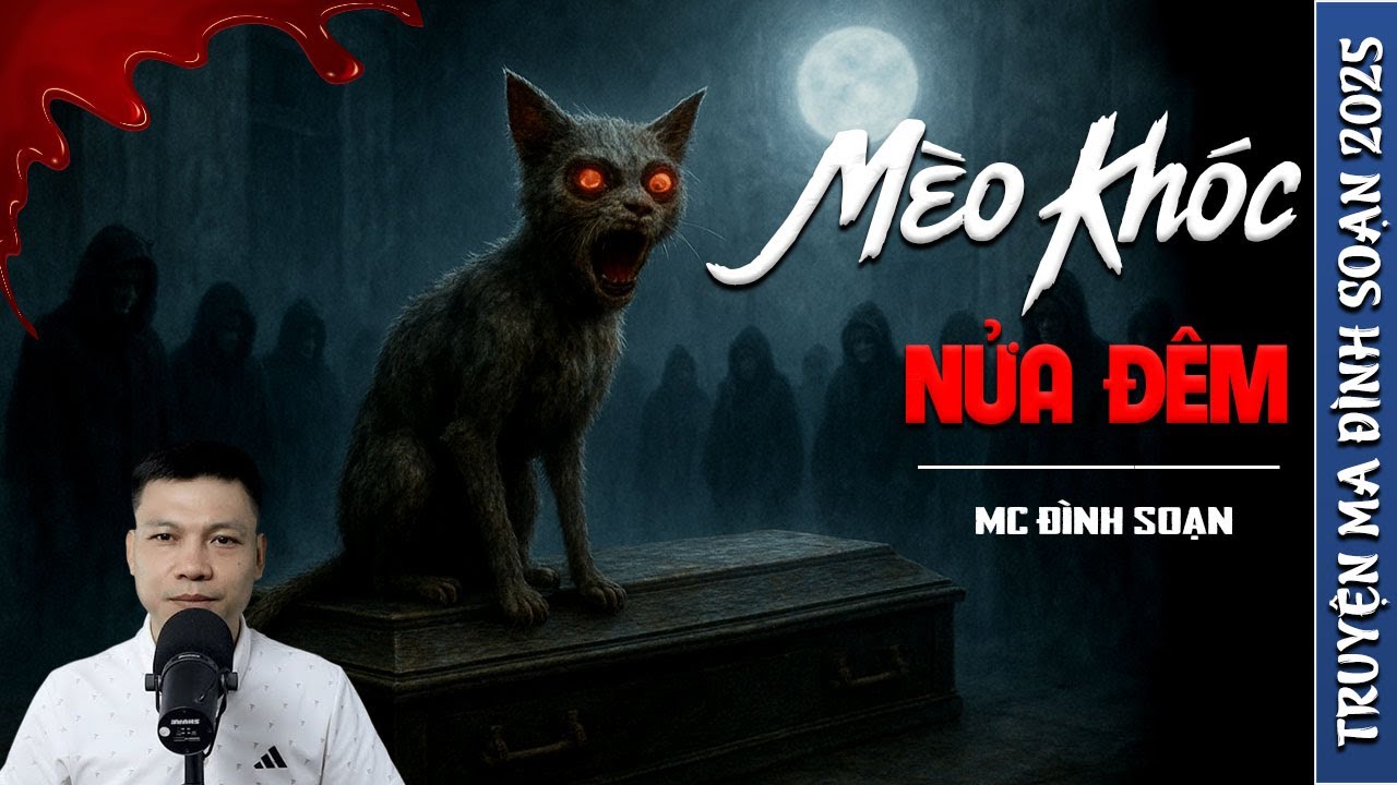 MÈO KHÓC NỬA ĐÊM - truyện ma mới nhất 2025 | truyện ma tâm linh MC ĐÌNH SOẠN kể lại....